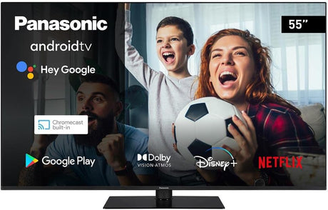 Panasonic TX-65MX650B, 65 Inch 4K Ultra HD LED Smart TV, High Dynamic Range (HDR), Dolby Atmos & Dolby Vision, Android TV, Google Assistant, Chromecast, Bluetooth, Black.