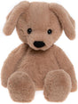 Charlie Bears Bear & Me Ruff Puppy Teddy Bear Oatmmeal Brown Soft Plush Animal Cute Toy Stuffed 12 Inches Tall.