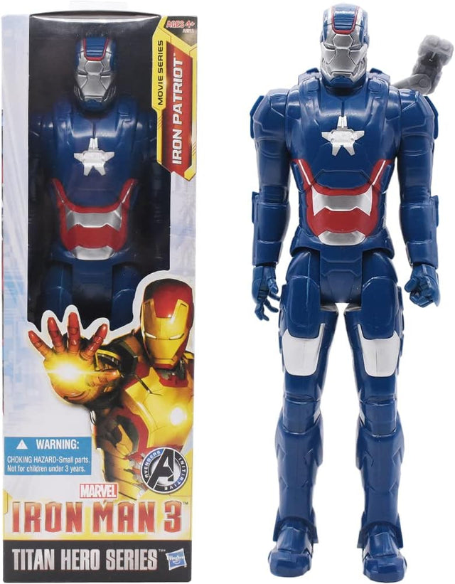 BESTZY Ma-rvel Super Hero Mashers Iron Patriot Figure, Avengers Collectible Action Figure Toy 30-cm Flexible Figure, Inspired By Iron man Movie, Super Hero Action Figure.