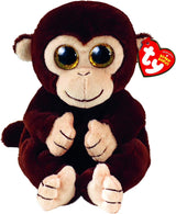 Ty Matteo Brown Monkey Beanie Bellies Regular | Beanie Baby Soft Plush Toy | Collectible Cuddly Stuffed Teddy.