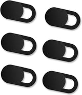 ivoler [3 Pack Webcam Cover Slider for Privacy, 0.027in Ultra Thin Design Web Camera Cover Slide for Laptop, Desktop, PC, Tablet, Smartphone and More - (Black).