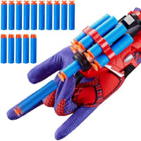 ARIEL-GXR Spider Web Shooters for Kids, Spider Launcher Wrist Toys with 5 * Soft bullet and 10 * Suction Cup Dart,Super Hero Toys Childrens Plastic Cosplay Glove Toys for Boy Girl Age 3+.