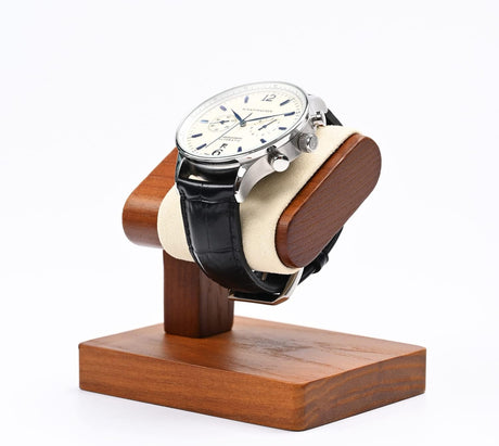 Oirlv Wooden Watch Stand T-Bar Watch Display Stand Bangle Holder Jewellery Organiser Stand for Watch Bracelet Bangle Storage and Display.