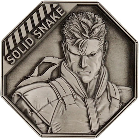 FaNaTtik Metal Gear Solid Limited Edition 'Solid Snake' Collectible Coin.