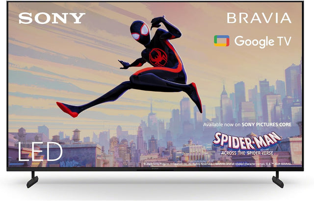 Sony BRAVIA, KD-55X80L, 55 Inches, LED, Smart TV, 4K HDR, Google TV, ECO PACK, BRAVIA CORE, Narrow Bezel Design.