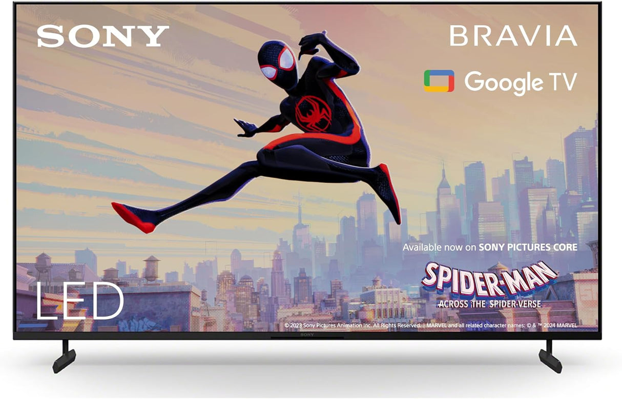 Sony BRAVIA, KD-43X80L, 43 Inches, LED, Smart TV, 4K HDR, Google TV, ECO PACK, BRAVIA CORE, Narrow Bezel Design.