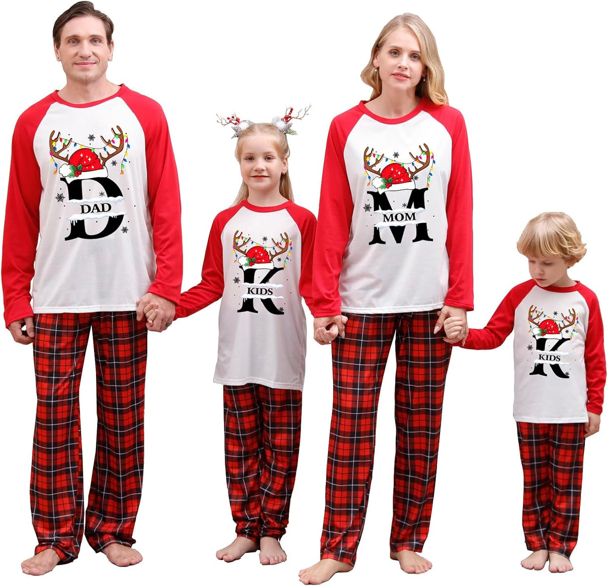 starkit Christmas Matching Family Pajamas Sets, Matching Sets Christmas PJs for Family Pajamas.