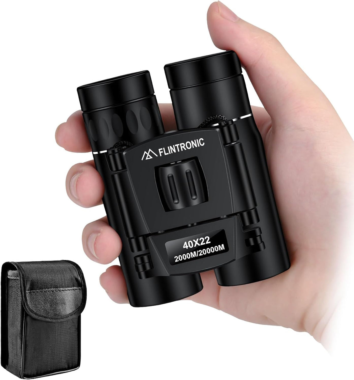 Flintronic 30 x 60 HD Telescope Mini Binoculars Waterproof Portable, Foldable Compact Pocket Size Small and Lightweight for Adults Kids Hunting, Sightseeing, Bird Watching, Hiking, Camping.