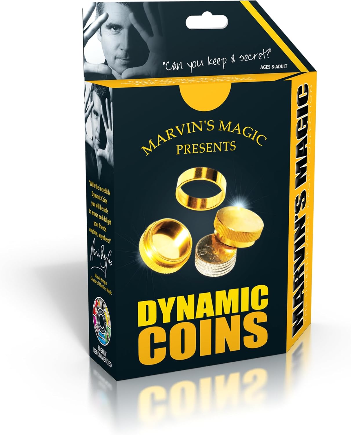 Marvin's Magic - The Dynamic Coins Amazing Trick Set | Amazing Magic Tricks For Kids | Fun Kids Magic Tricks Included | Suitable For Age 8+.