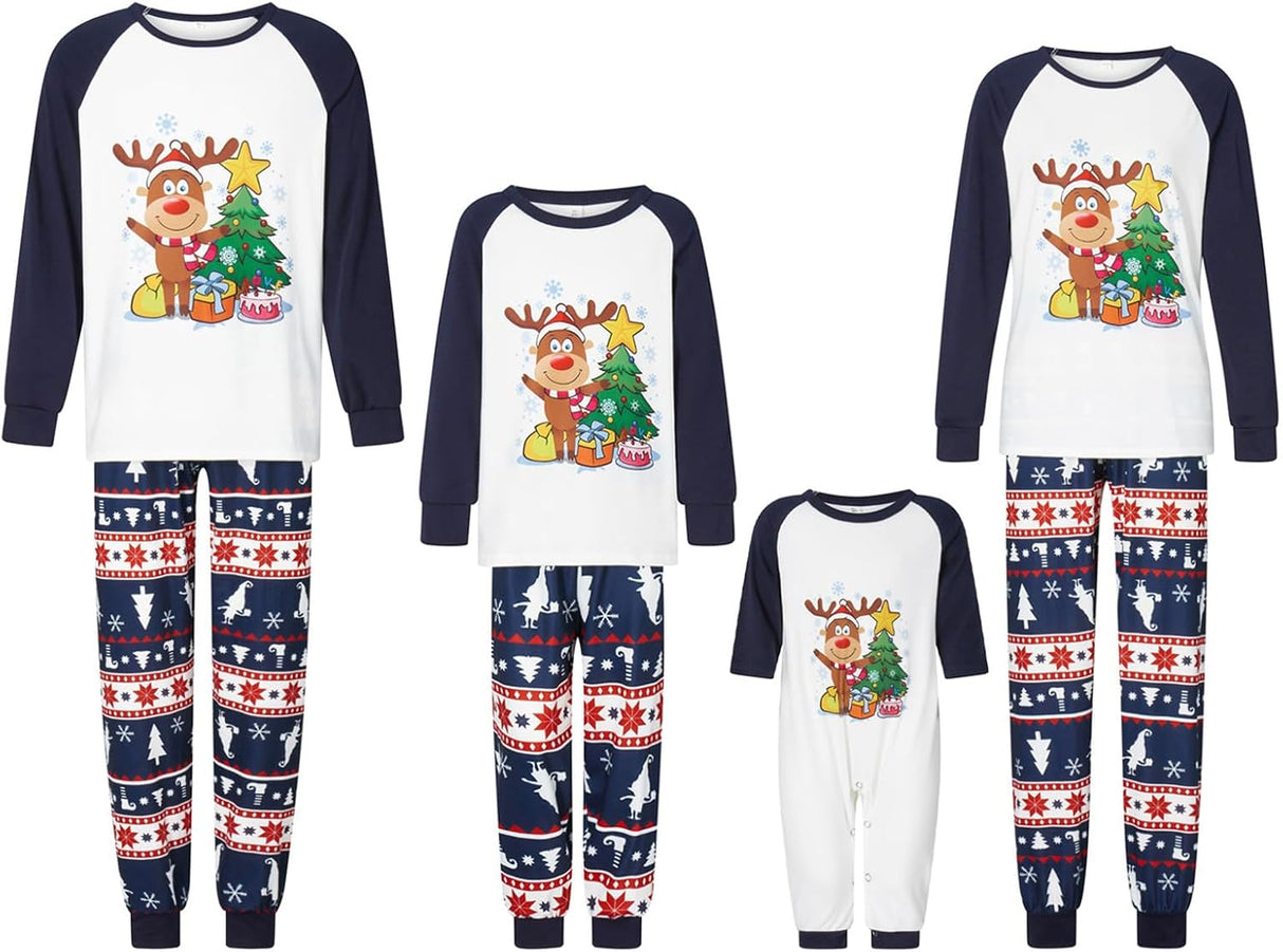 starkit Christmas Matching Family Pajamas Sets, Matching Sets Christmas PJs for Family Pajamas.