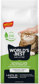 World's Best Cat Litter 28lb Original Unscented, 12.7 kg (Pack of 1)