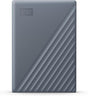 WD 2TB My Passport Works with USB-C, portable external hard drive, USB 3.2 Gen 1, software for device management, backup, password protection, Works with PC, Mac, Chromebook, Gaming Consoles, Grey.