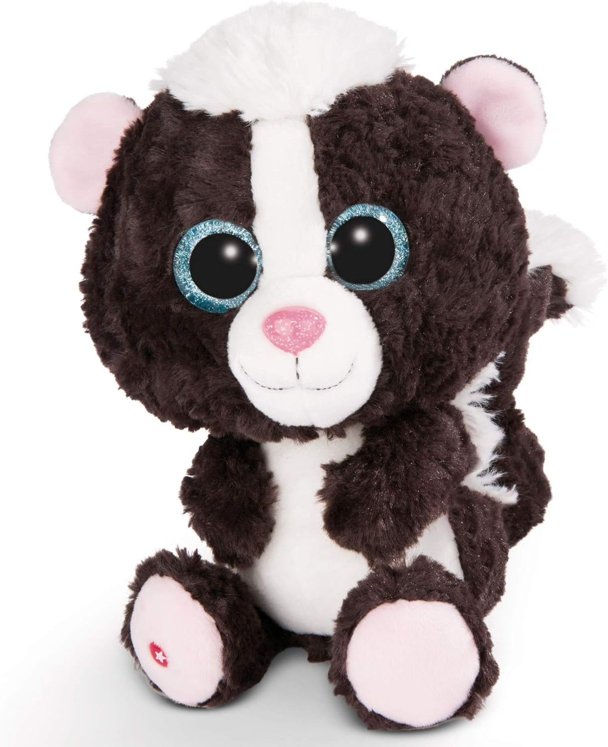 NICI 46625 GLUBSCHIS Cuddly Soft Toy Hedgehog Boswell 25cm, Multi-Coloured.