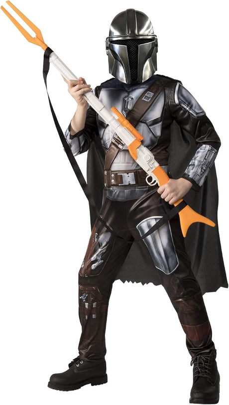 Rubie's Official Disney Star Wars The Mandalorian Kids Costume, Kids Fancy Dress:.