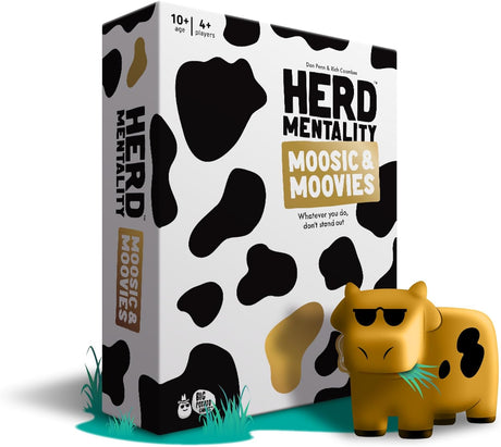 Herd Mentality Board Game: The Udderly Addictive Family Game | The Same Classic Game in a Space Saving Smaller Box.