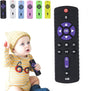 TKLake Baby Teething Toys,Baby Remote Control Teething Toy for 0-6 Months Baby Teether Relief Remote Control Baby Toys for Infant Toddlers Boys Girls(Black).