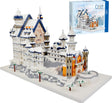 Aigidusansu New Swan Stone Castle Micro Blocks Set, 5986pcs World Architecture Mini Diamond Blocks Bricks, Building Toy 3D puzzle for Children Gift.