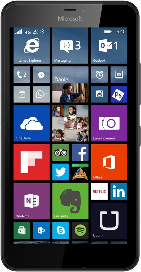 Microsoft Lumia 640XL 3.5 G UK SIM-Free Smartphone - Black.