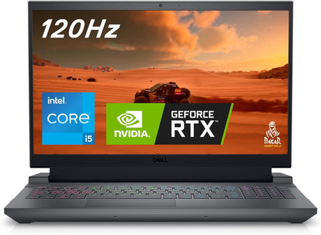 Dell G15 5530 Gaming Laptop | Intel Core i5-13450HX | 15.6 Inch FHD 165Hz Display | NVIDIA GeForce RTX 4050 | 16GB DDR5 RAM | 512GB SSD | Windows 11 Home | Dark Shadow Gray