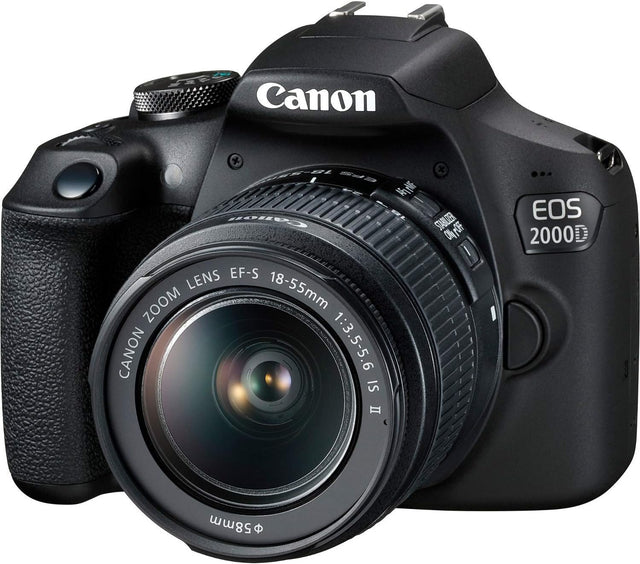 Canon EOS 2000D EF-S 18-55MM IS II 24.1MP 3IN SCREEN SLR IN.