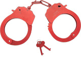 JASINCESS Toy Metal Handcuffs with Keys Police Costume Prop Accessories Party Supplies.