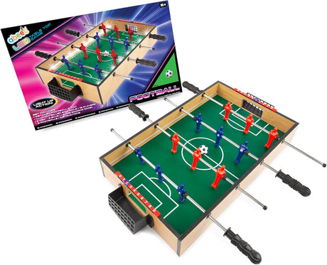 abeec Table Top Air Hockey - Tabletop Games - Complete With 2 x Air Hockey Pucks, Led Side Rails And 2 x Pushers - The Ultimate Table Top Game For Family Fun - Air Hockey Table.