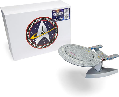 Corgi Diecast Spaceships - CC96611 Star Trek - USS Enterprise NCC-1701-D (The Next Generation) - Spaceship Toy Model, Collectible Space Toys for Adults & Kids, Rocket Ship Sci Fi Gifts.