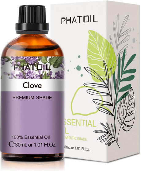 PHATOIL Peppermint Essential Oil 100ML, Pure Premium Grade Peppermint Essential Oils for Diffuser, Humidifier, Aromatherapy, Candle Making.