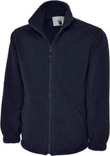 Classic Full Zip Fleece Jacket - Ideal for Sports, Work and Leisure.