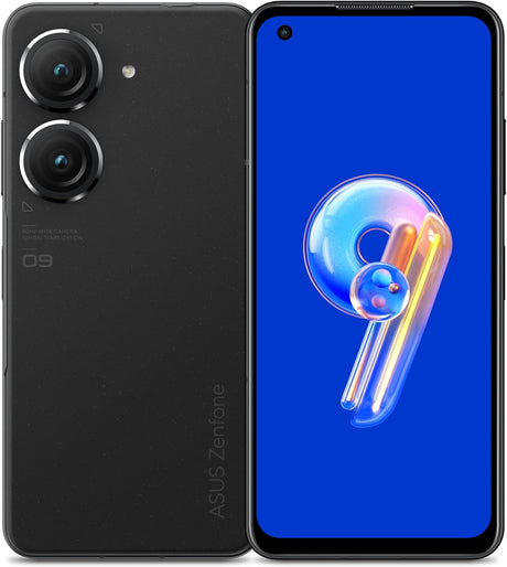 ASUS Zenfone 10, Qualcomm Snapdragon 8 Gen2, SM8550, 5.92 inch FHD+ 2400x1080, 16GB RAM, 512GB Storage, Android 13, 50MP Rear Camera + 32MP Front Camera, 4300mAh, Dual Sim, Black, UK.