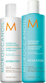 Moroccanoil Hydrating Shampoo and Conditioner Bundle, 250 ml Each.