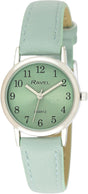 Ravel - Women's Pastel Coloured Everyday Silver Tone Watch (27mm case).