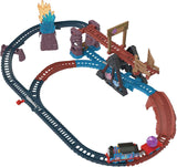 Thomas & Friends Motorized Toy Train Set Crystal Caves Adventure with Thomas, Tipping Bridge & 8 Ft of Track for Preschool Kids Ages 3+ Years, HMC28.