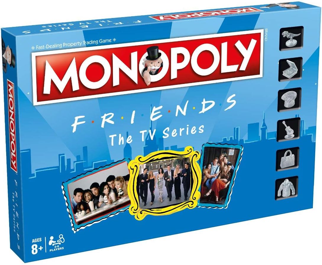 Friends Monopoly Board Game For 2+ Players.