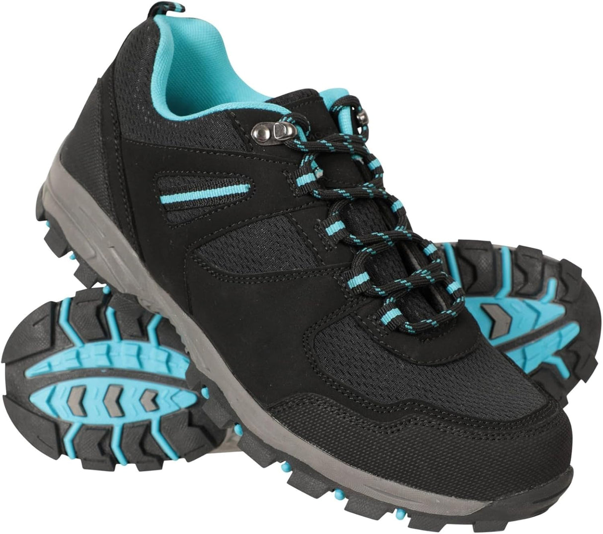 Mountain Warehouse McLeod Womens Walking Shoes - Lightweight, Warm, Durable, Breathable, Mesh Lining, Sturdy Grip, Rubber Outsole - for Spring Summer, Running & Gyming.