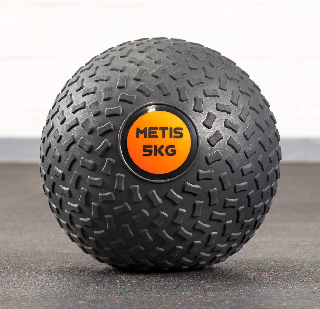 METIS Fitness Slam Ball – 3kg to 20kg | Low Bounce Medicine Ball – Core Strength Training (5kg).