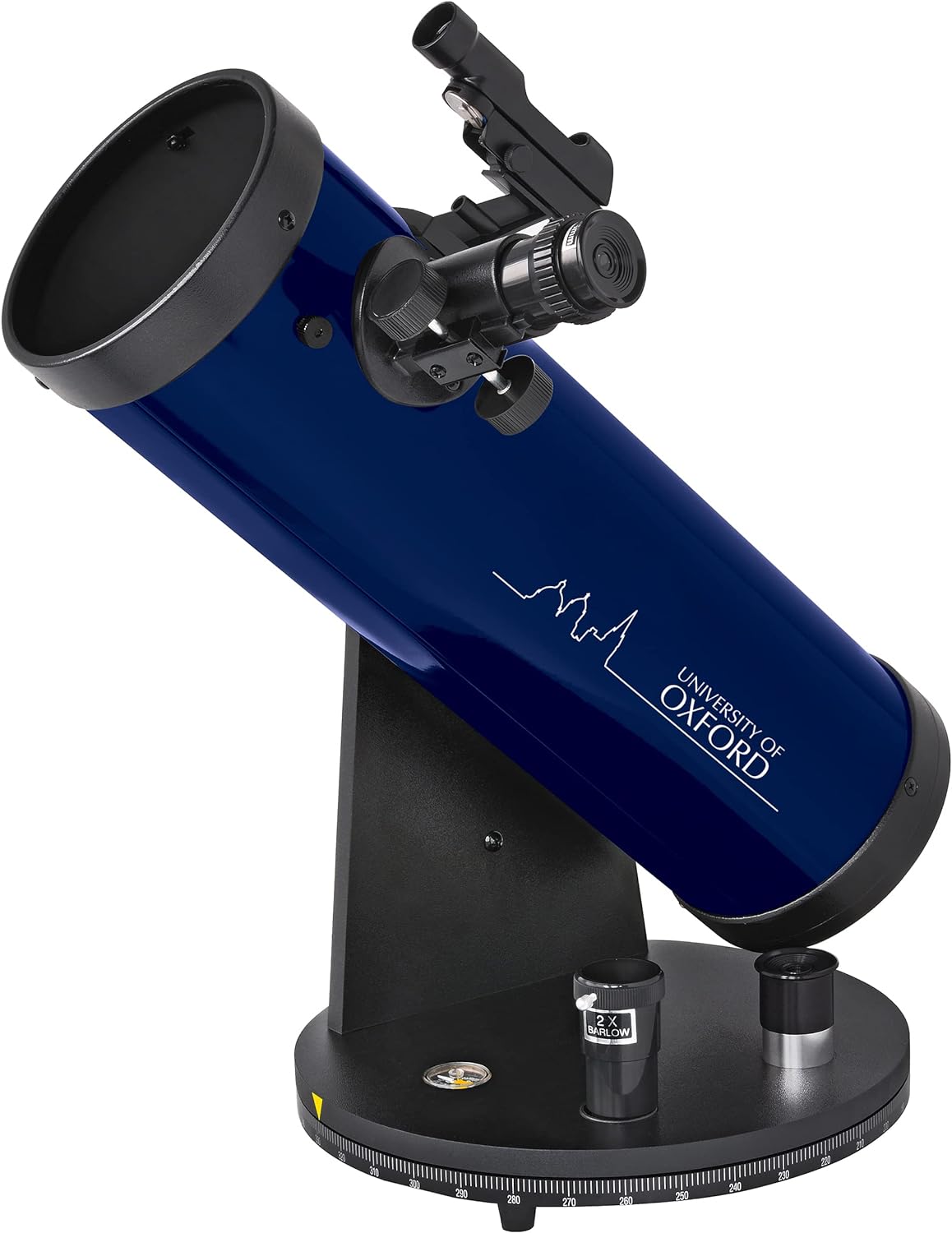 University of Oxford EA of Oxford Compact Travel Telescope 114/500 with Sun Filter and Integrated Compass, 9203810.