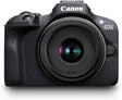 Canon EOS R100 - Compact Mirrorless Digital Camera - 24.1 MP, 4K Resolution - Dual Pixel CMOS AF, DIGIC 8 Processor - 6.5 FPS Continuous Shooting - Face & Eye Detection, Bluetooth, Wi-Fi, GPS.