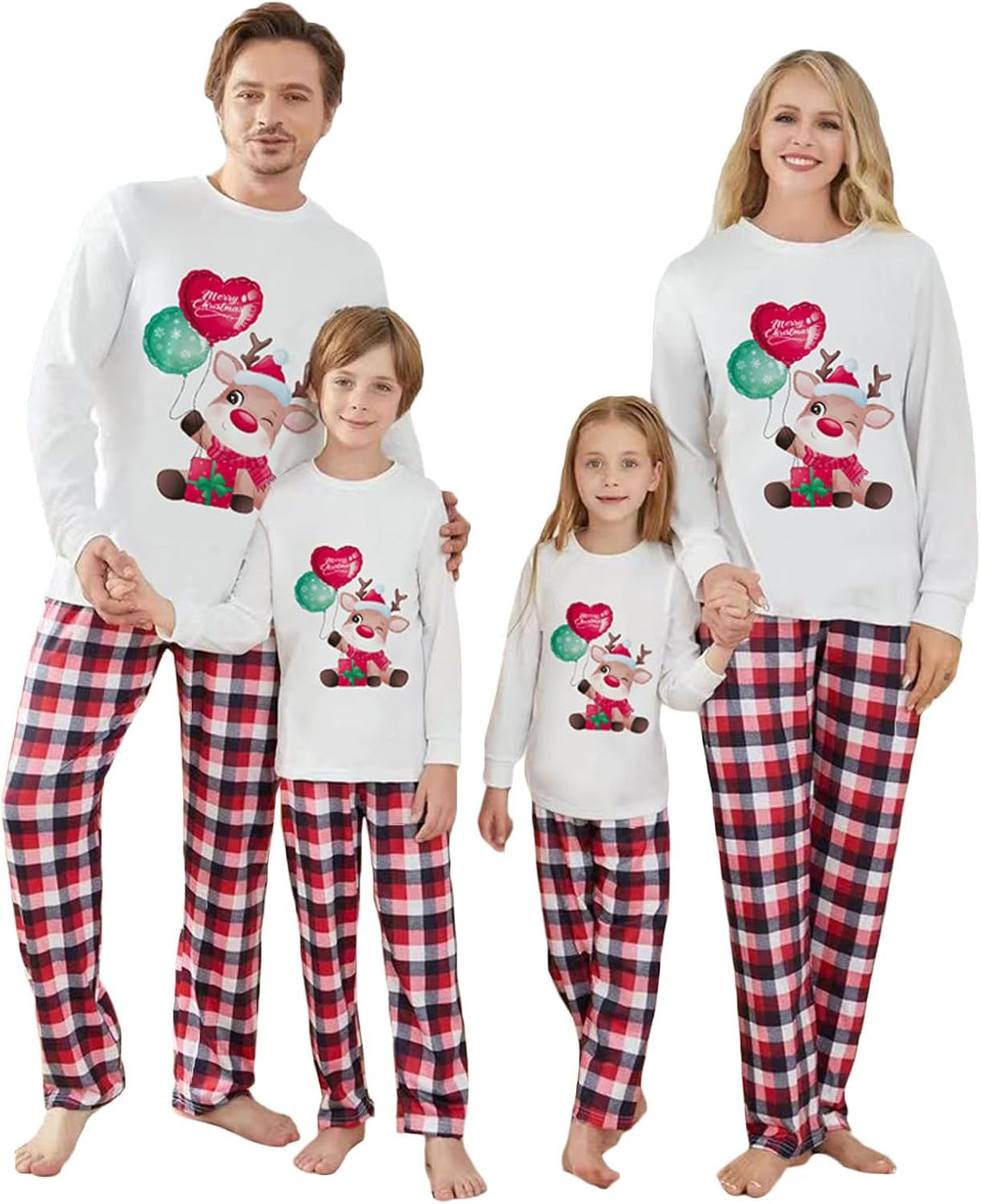 starkit Christmas Matching Family Pajamas Sets, Matching Sets Christmas PJs for Family Pajamas.