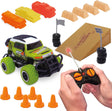 Wheelz Remote Control Monster Truck Stadium Set - Includes RC Monster Truck, Stunt Ramp, Accessories and Batteries - Boys Monster Truck Remote Control Car Toys - Suitable For Kids Age 3 Years Plus.