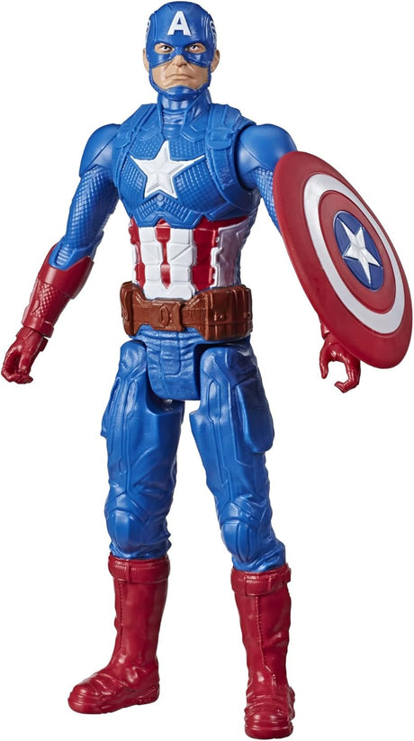 Marvel Avengers Titan Hero Series Captain America 12” Action Figure.