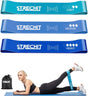 Resistance Bands for Men & Women with Different Resistance Levels for Shaping Legs & Glutes - Exercise Band for Gym, Yoga, Home Exercise, Workout with Carrying Bag & Posture Guide.