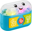 Fisher-Price Laugh & Learn Baby & Toddler Toy Play Along Ear Buds with Music & Lights for Ages 6+ Months, Multilanguage Version, HWY45.