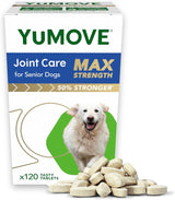 YuMOVE Senior Max Strength | Maximum Strength Joint Supplement for Older, Stiff Dogs with Glucosamine, Chondroitin, Green Lipped Mussel | Aged 9+ | 240 Tablets