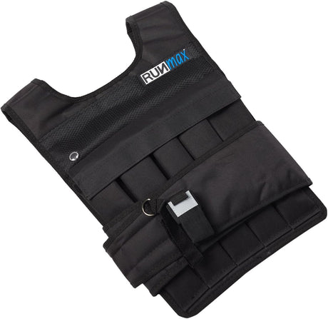 RUNFast/Max 12lbs-140lbs Adjustable Weighted Vest.