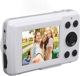 Digital Camera, 2.4 Inch HD Display Screen 16MP Digital Point and Shoot Camera with 16X Zoom, Compact Mini Camera for Kids Teens Beginner for Photography, Video Recording (Silver.