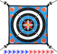 Trampoline Dart Board Game Accessory, Dart Board Game for Kids with 12 Sticky Balls Trampoline Toy Accessory Trampoline Toss Game for 8/10/12/14ft Trampolines Indoor Outdoor Party Game.