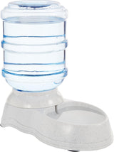 Amazon Basics Dog and Cat Water Feeder, Small, 1 gallon, Transparent