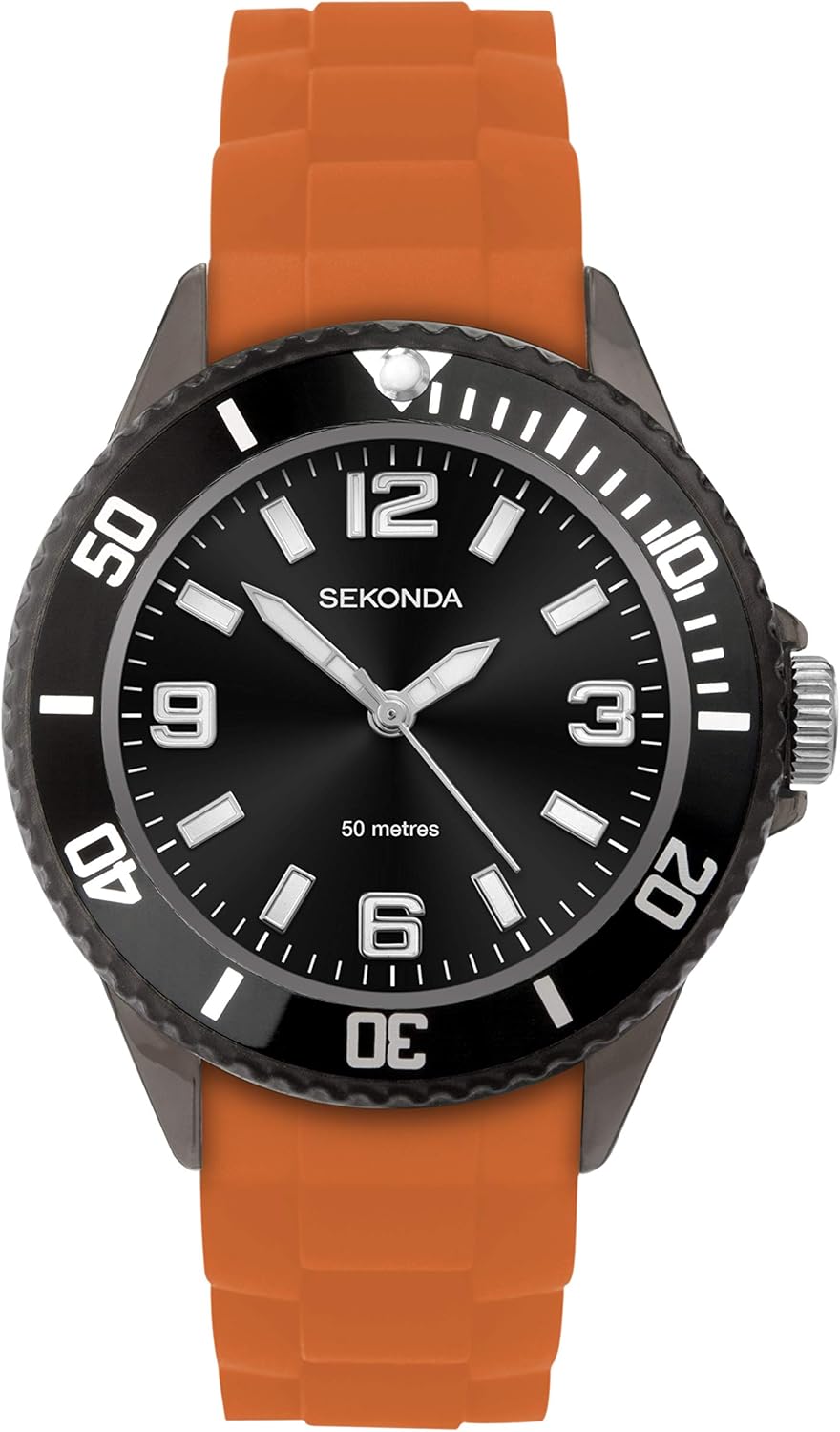 Sekonda Kids Quartz Watch, Analogue Classic Display and Silicone Strap.