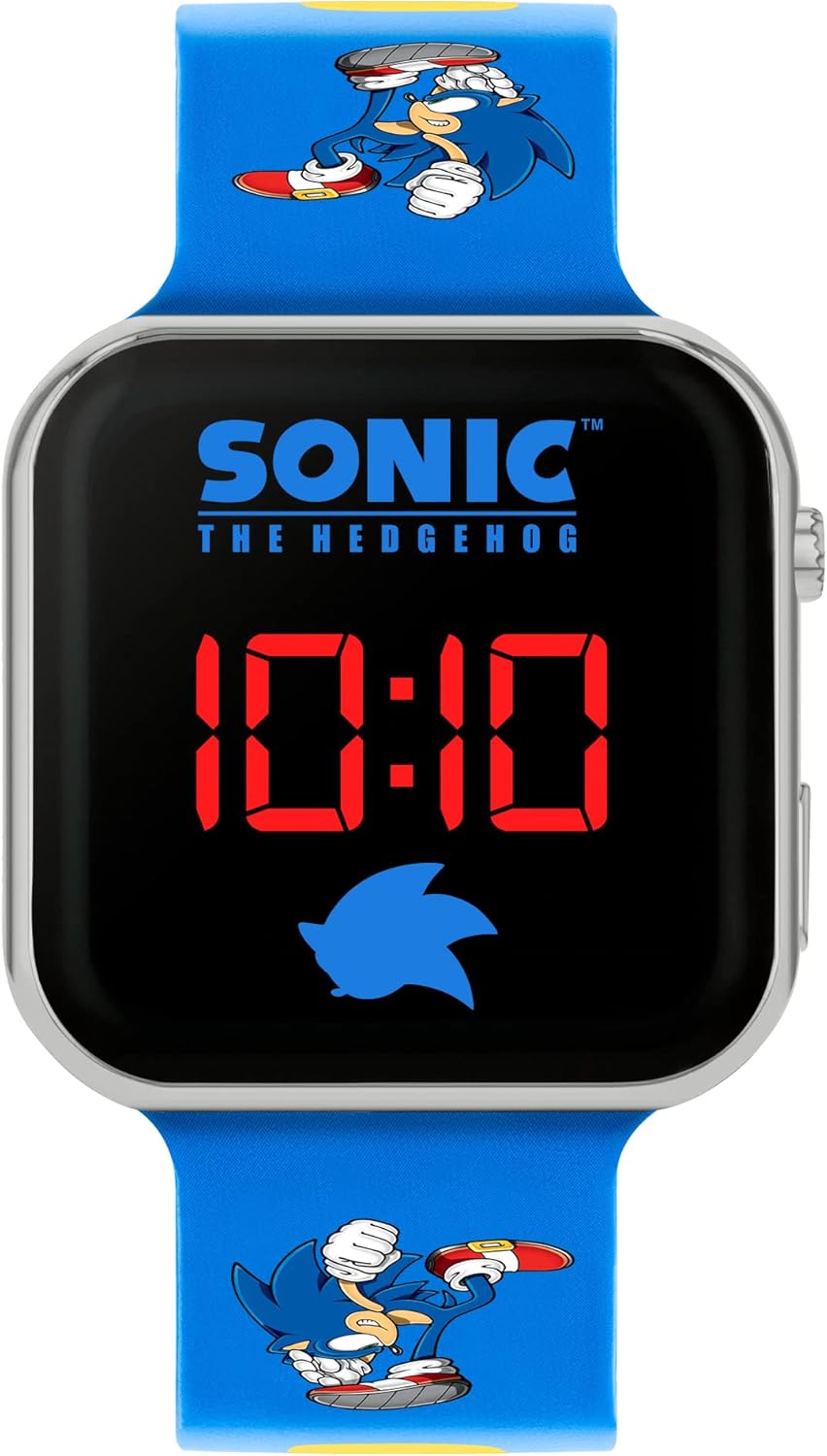 Sonic Boy's Digital Quartz Watch with Silicone Strap SNC4137.